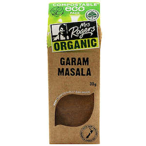 Garam Masala: Mrs Rogers ECO Organic Garam Masala 30g
