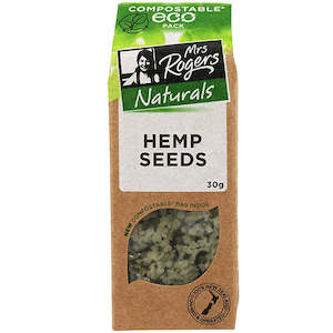 Hemp Seeds: Mrs Rogers ECO Naturals Hemp Seeds 30g