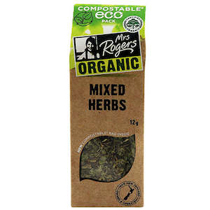 Mixed Herbs: Mrs Rogers ECO Organic Mixed Herbs 12g
