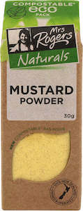 Mustard: Mrs Rogers ECO Naturals  Mustard Powder 30g