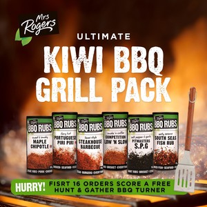 Spice Blends: Mrs Rogers Ultimate Kiwi BBQ Grill Bundle
