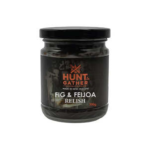 All: Hunt & Gather Fig & Feijoa Relish 300g