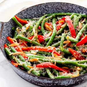 Order Food For Christmas: Christmas  Green beans and roasted seasonal vegetables