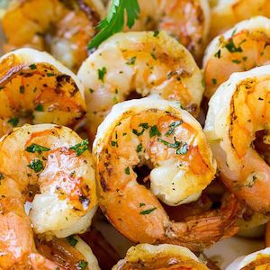 Order Food For Christmas: Christmas prawn skewers kit