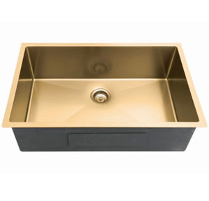 Products: Farmhouse sink gold double bowl. Ms Wila Kitchens & Bathrooms