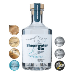 Products: Premium Shearwater Gin – Unique New Zealand Craft Gin