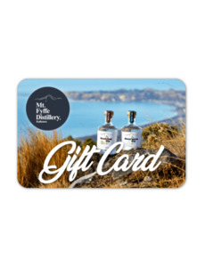 Products: Gift Cards for Every Occasion Mt Fyffe Distillery NZ