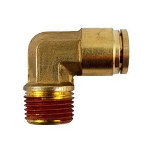 Fixed 90 Degree Elbow Joiners: DMPL 1/2 - 1/2 NPT Male Connector 90 Elbow