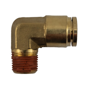 DMPL 1/2 - 3/8 NPT Male Connector 90 Elbow