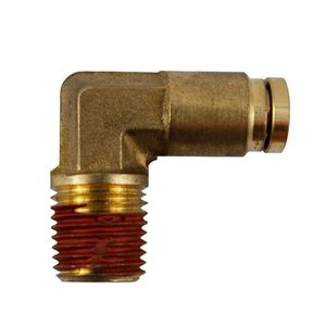 Fixed 90 Degree Elbow Joiners: DMPL 1/4 - 1/4 NPT Male Connector 90 Elbow