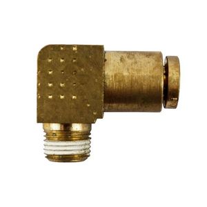 DMPL 1/4 - 1/8 NPT Male Connector 90 Elbow