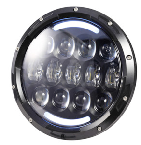 Lighting368203538: 7" LED Sealed light Beam Headlight PAIR 12v / 24v