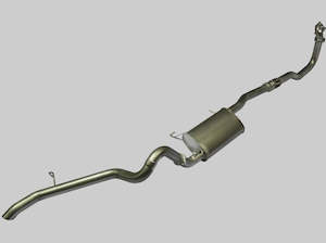 Manta Pro Nissan414198418: Manta Pro 3" Full Exhaust System Nissan Safari GU GQ Y60 Y61 TD42 (Order In)