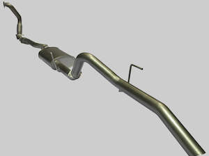 Manta Pro 3" Full Exhaust System Nissan Navara D40 (Order In)