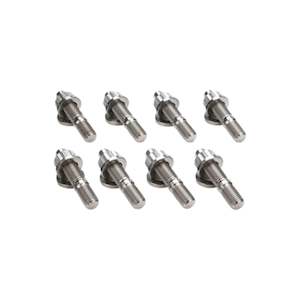 Proflow: PROFLOW EXHAUST MANIFOLD STUD KIT, TITANIUM, FOR NISSAN, SR20/CA18, M10X1.25