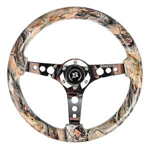 Scarles Wood Series: Scarles Woodland Camo Steering Wheel