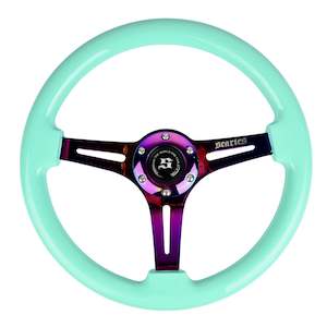 Scarles Wood Series: Scarles Minty Neo Chrome Steering Wheel