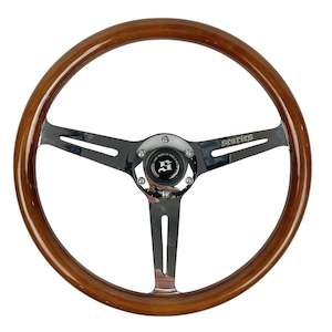 Scarles Wood Series: Old School Mahogany Steering Wheel 350mm