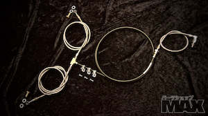Parts Max Handbrake: PSM Hand Brake Lines and Fittings for independent dual rear calipers and Reservoir master cylinder