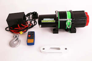 Winches: Mudstuck 4500lbs Winch 12V with Dyneema