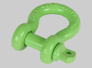 Recovery: Bow Shackle Rated 3.2T 5/8 GREEN