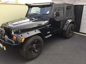 Fender Flares: Fender Flares - Jeep Wrangler TJ