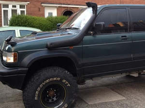 Snorkels: Snorkel Isuzu Bighorn Diesel 92-97