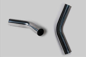 Aluminium Piping 45 Degree 2.5"