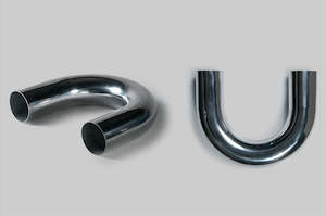 Alloy Tube: Aluminium Piping 180 Degree 4"