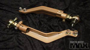 PSM Super Angle Tension Rods for OEM front lower arms on an S13 chassis (Order in)