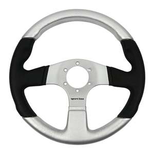 Sport Line: Sportline Steering Wheel 40106/BR/ALN – 330mm Suede with Alloy Spokes