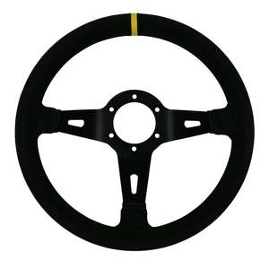 Sportline Steering Wheel Racing – 350mm Suede Dish Profile