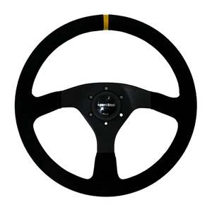 Sportline Steering Wheel Sprint – 350mm Suede Flat Profile