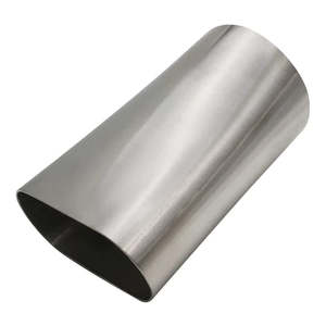 PROFLOW PIPE ADAPTER, EXHAUST, OVAL TO ROUND, STAINLESS STEEL, RAW, 3.50 IN. INL&hellip;