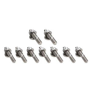 PROFLOW EXHAUST MANIFOLD STUD KIT, TITANIUM, FOR MITSUBISHI, 4G63, EVO 1-9, M10X1.25/M8X1.25