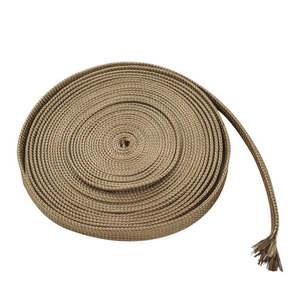 Proflow: PROFLOW HEAT SLEEVE, TITANIUM PROTECT-A-SLEEVE, 1100 DEGREES CELSIUS, 1M ROLL X 15MM ID
