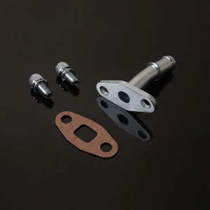Oil Drain Pipe Kit for Greddy T67 / Mitsubishi TD07-08, TE06 Turbos (Order in)