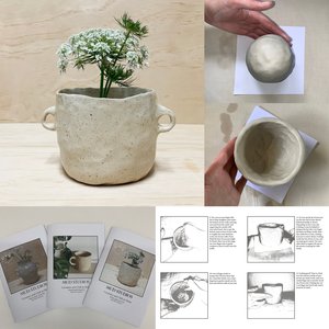 Ceramics and Chill at Home: Hand-built Petite Plant Pot Kit - MUD Studios