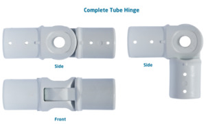 Products: Tube Hinge for 19mm & 31.8 mm Tube (MF TH)