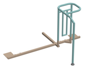 Bed levers: Bedside Transfer Rail (MF BTR 1 with Insert)