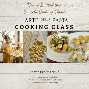 Event Tickets: Gnocchi Cooking Class