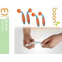 Products: Boon benders bendable toddler training spoon fork orange - mummum