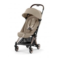 Cybex Coya Rose Gold Frame Cozy Beige