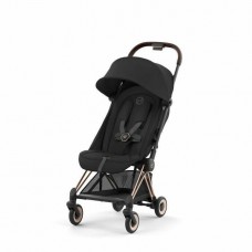 Cybex: Cybex Coya RoseGold w Black Seat Fabric