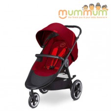 Cybex: Cybex Eternis 3 Wheeler Stroller M3 Hot Spicey Red