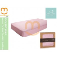 Products: Aden and Anais Bamboo Cot Sheet Transquility Rose