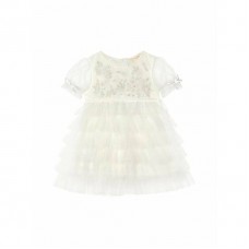 TUTU DU MONDE BEBE DREAMSCAPE TULLE dress MILK 0-18M