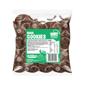 Cookie Time: 600g Chocalicious Chocolate Chunk Cookies - Bakery Imperfections