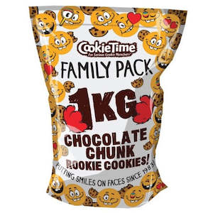 1kg Family Pack Of Chocolate Chunk Rookie Cookies
