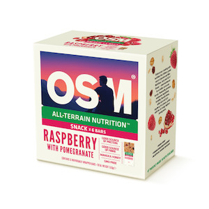 Raspberry with Pomegranate OSM 6 Bar Pack